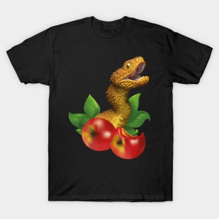 Snake with apples T-Shirt